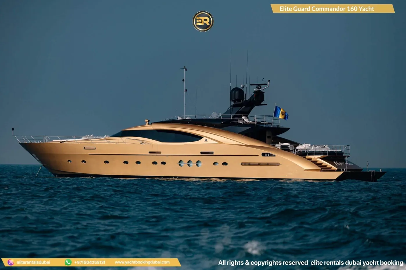 Elite Guard Commander 160 Yacht – Yacht mieten in Dubai, 48.8 m