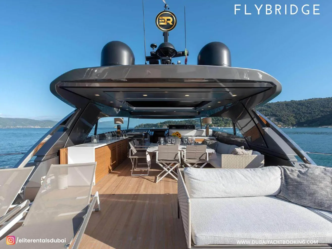 Elite White Stealth Riva 100 Yacht - Thumbnail 6