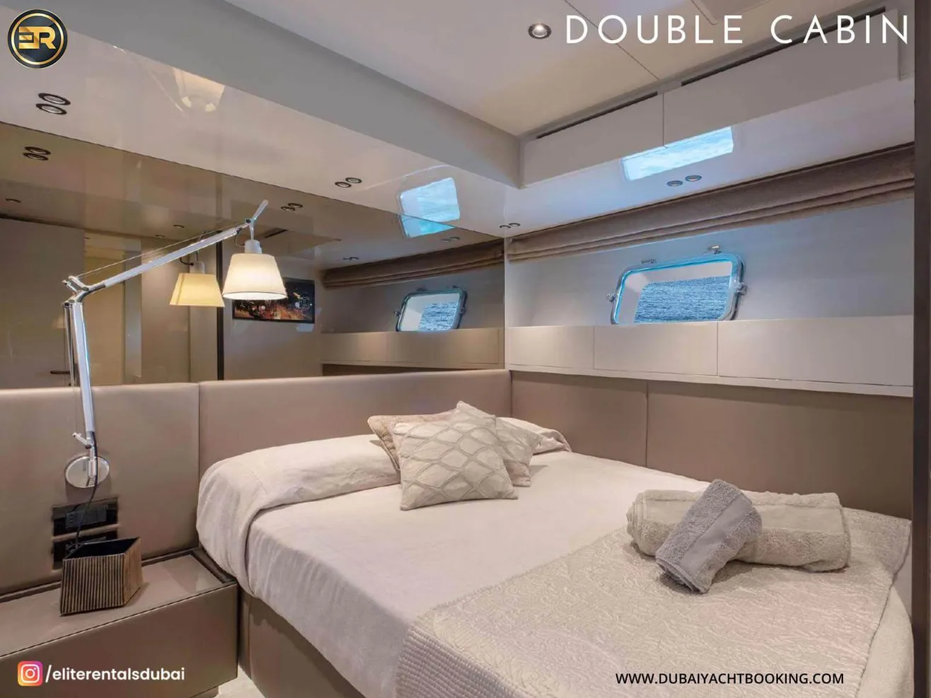 Elite White Stealth Riva 100 Yacht - Thumbnail 9