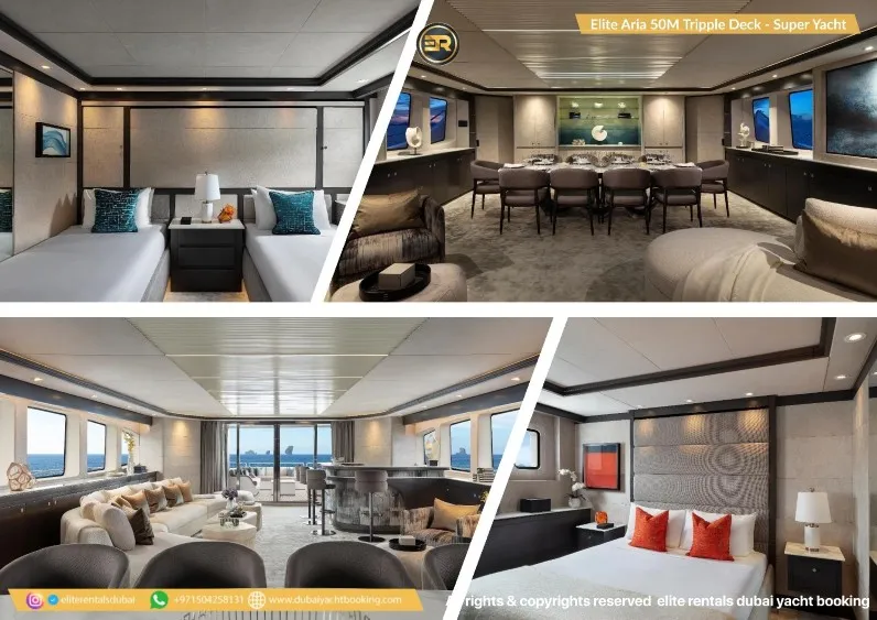 Elite Aria 50M Triple Deck - Super Yacht - Thumbnail 4