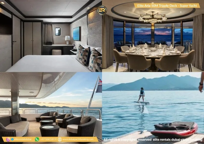 Elite Aria 50M Triple Deck - Super Yacht - Thumbnail 5