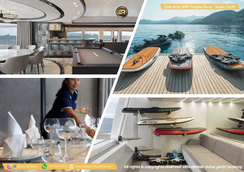 Elite Aria 50M Triple Deck - Super Yacht - Thumbnail 6