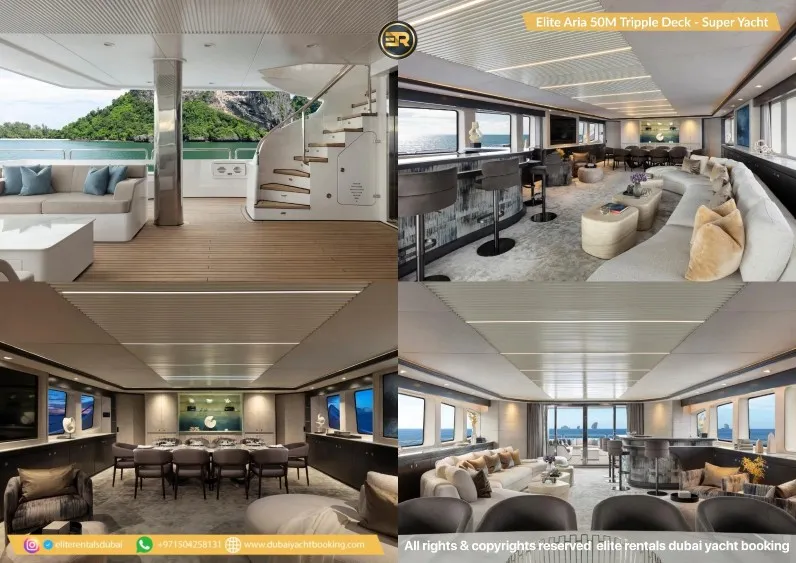 Elite Aria 50M Triple Deck - Super Yacht - Thumbnail 7