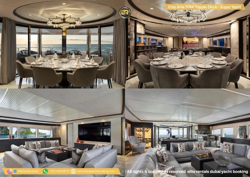 Elite Aria 50M Triple Deck - Super Yacht - Thumbnail 10