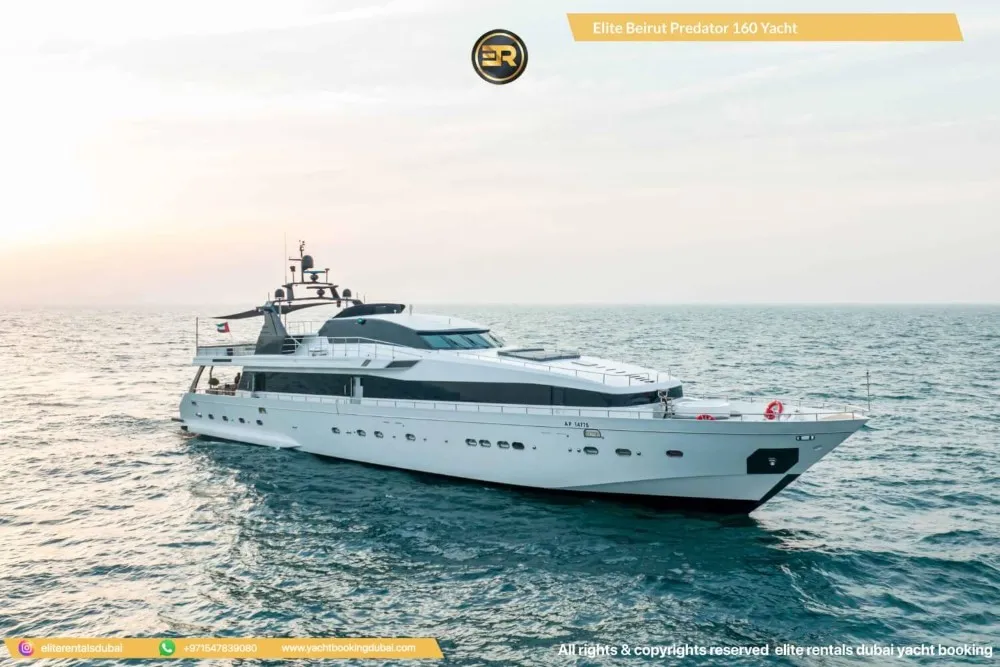 Elite Beirut Predator 160 Yacht – Yacht mieten in Dubai, 48.8 m