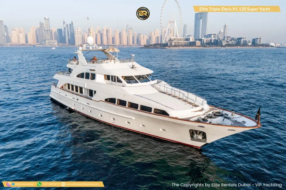 Elite Triple Deck X-350 Yacht w/ Jacuzzi - Thumbnail 2