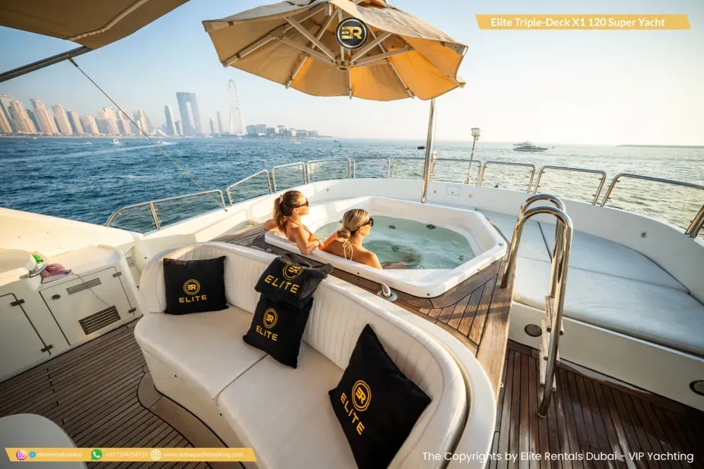 Elite Triple Deck X-350 Yacht w/ Jacuzzi - Thumbnail 5