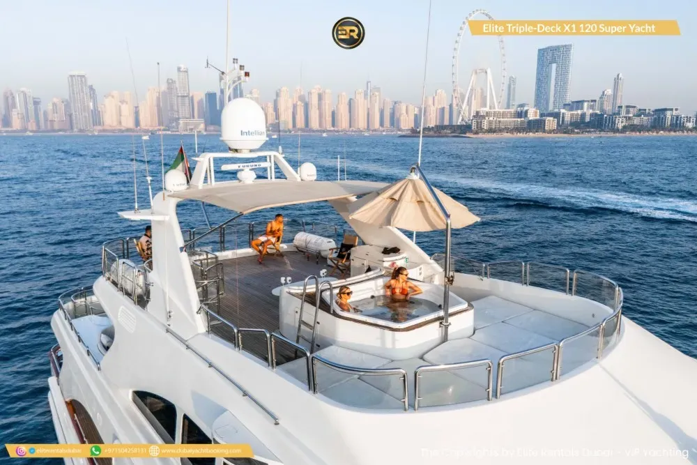 Elite Triple Deck X-350 Yacht w/ Jacuzzi - Thumbnail 8