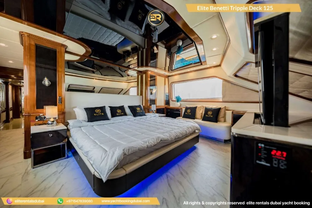 elite benetti Triple deck 125 yacht - Thumbnail 9