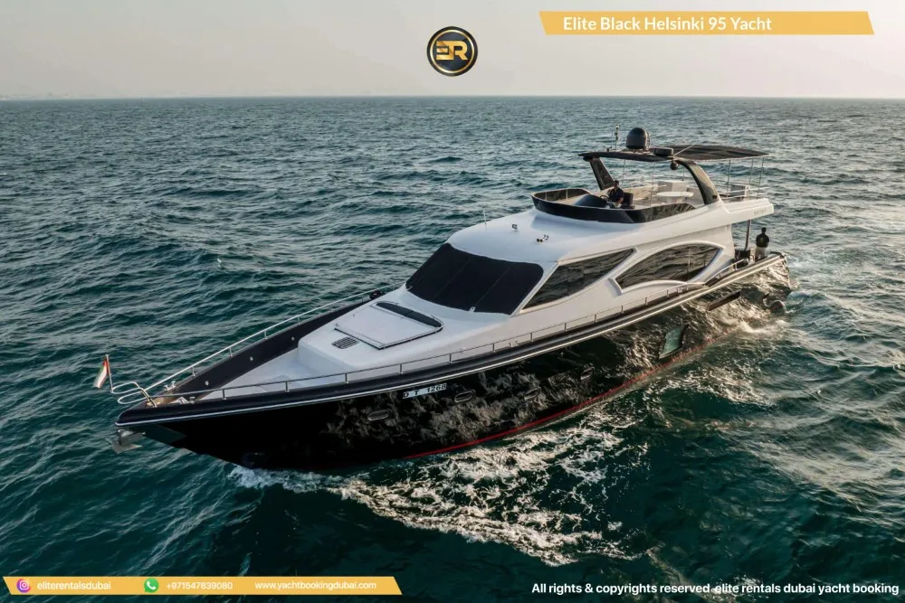 Elite Black Helsinki Yacht 95 – Yacht mieten in Dubai, 29 m