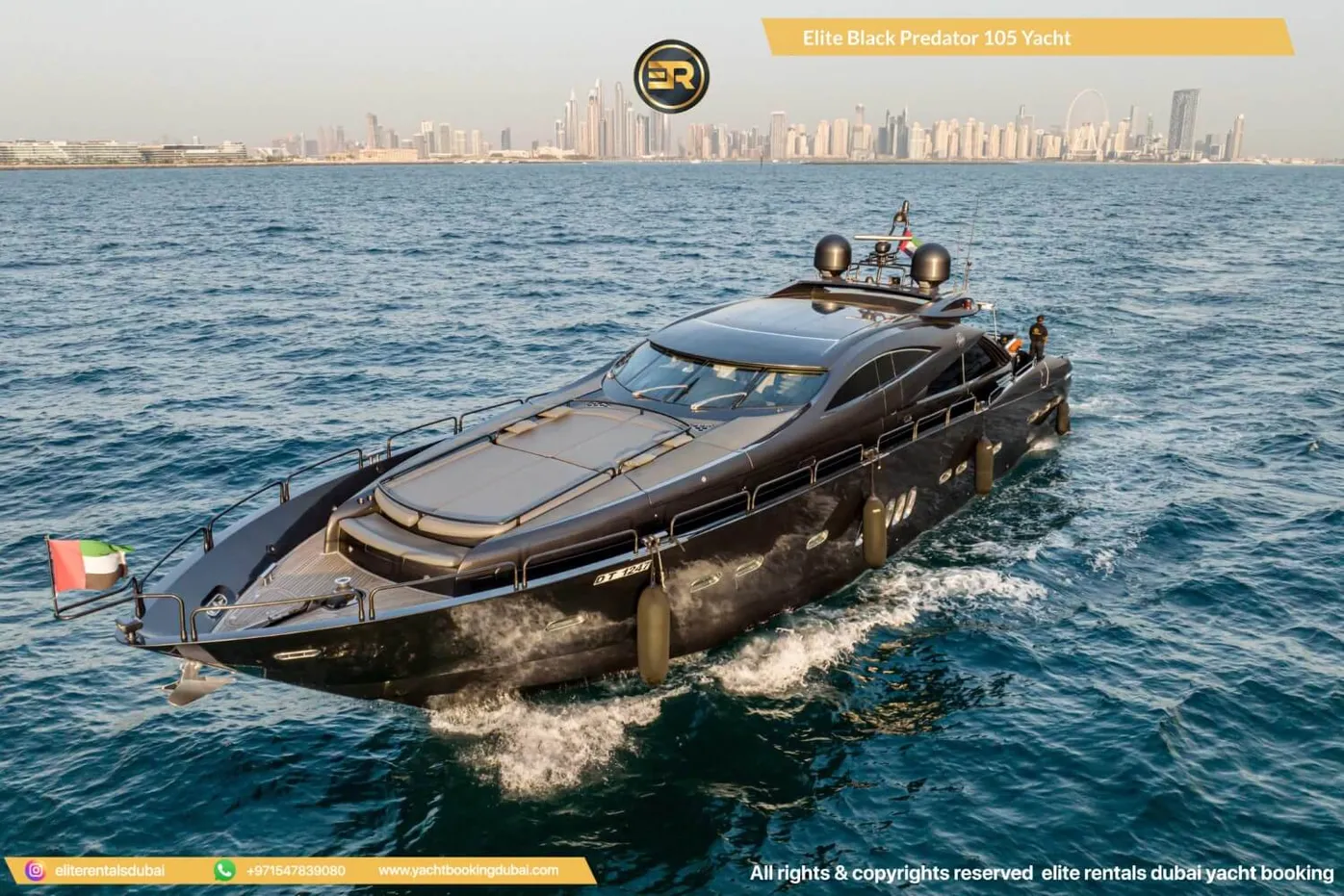 Elite Black Predator 105 Yacht - Thumbnail 5