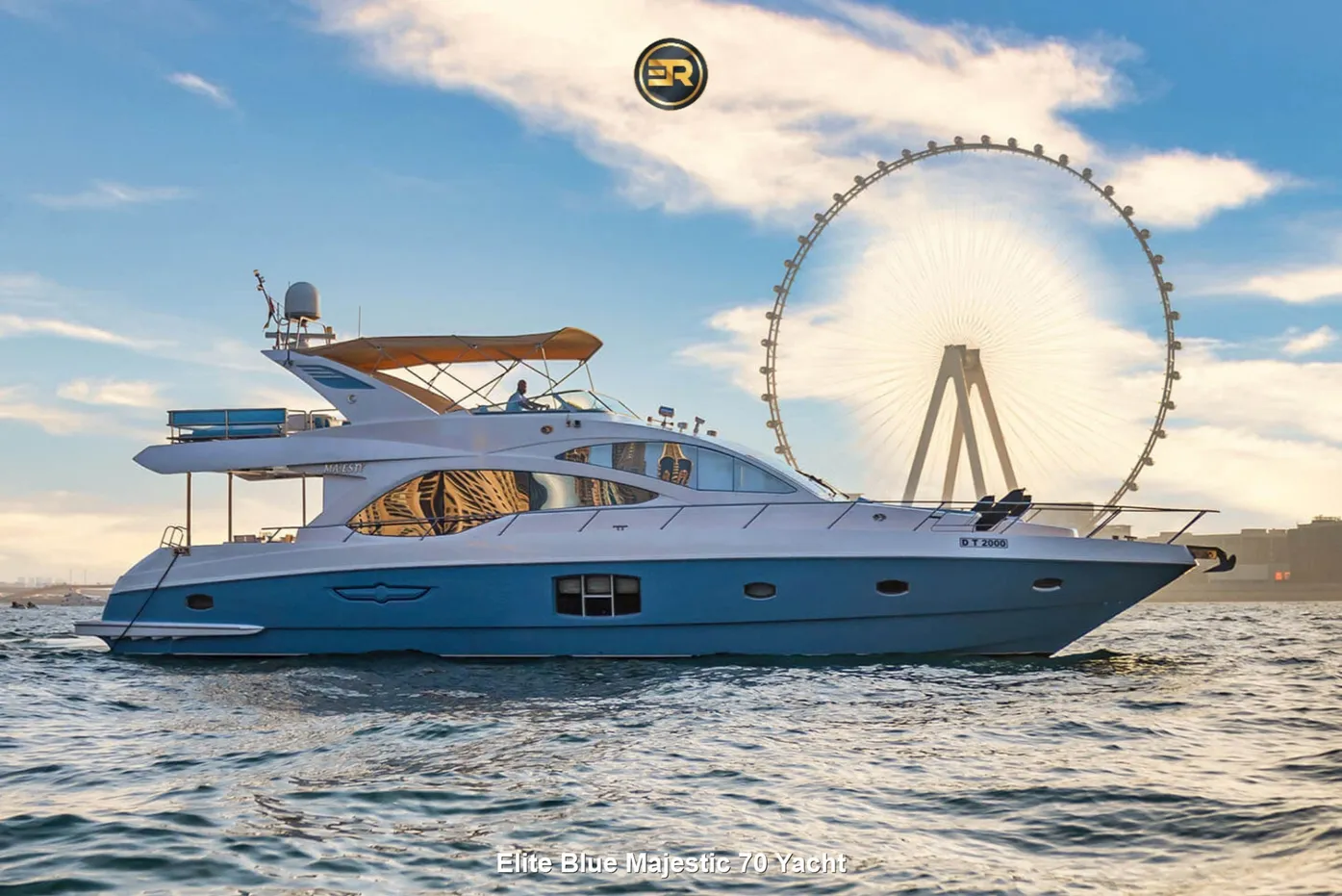 Elite Blue Majestic 70 Yacht - Bild 1