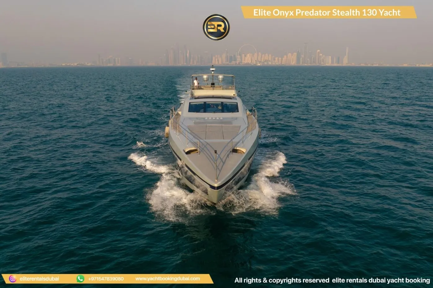 Elite Onyx Predator Stealth 130 Yacht - Thumbnail 5
