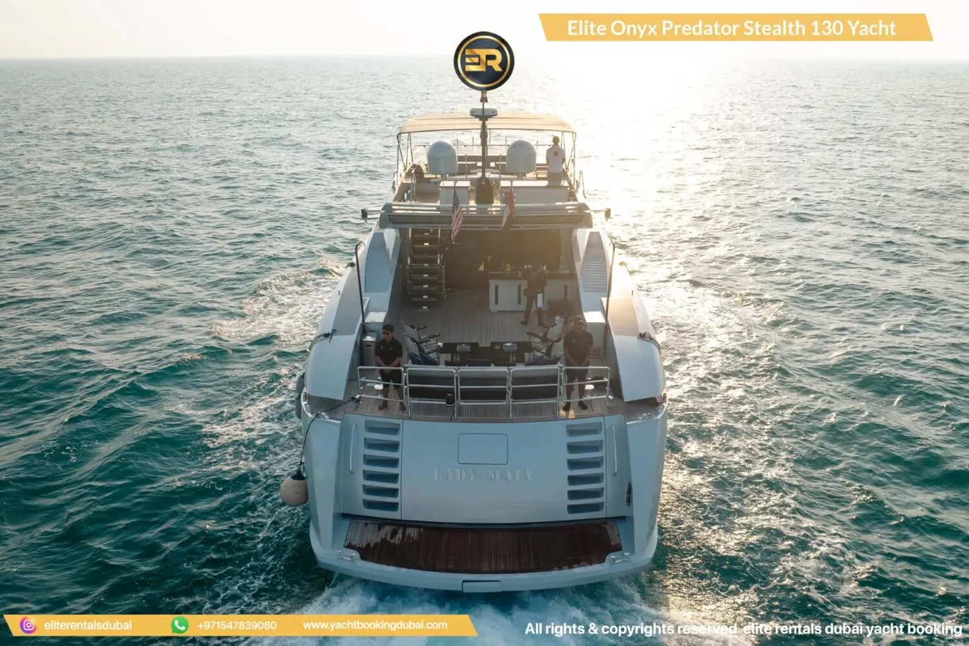 Elite Onyx Predator Stealth 130 Yacht - Thumbnail 8