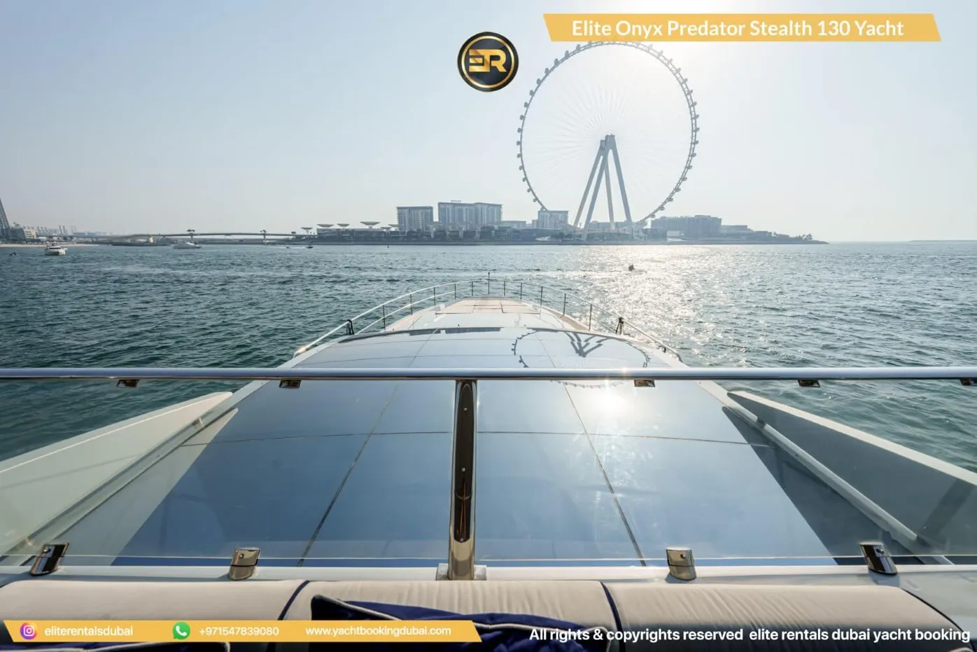 Elite Onyx Predator Stealth 130 Yacht - Thumbnail 9