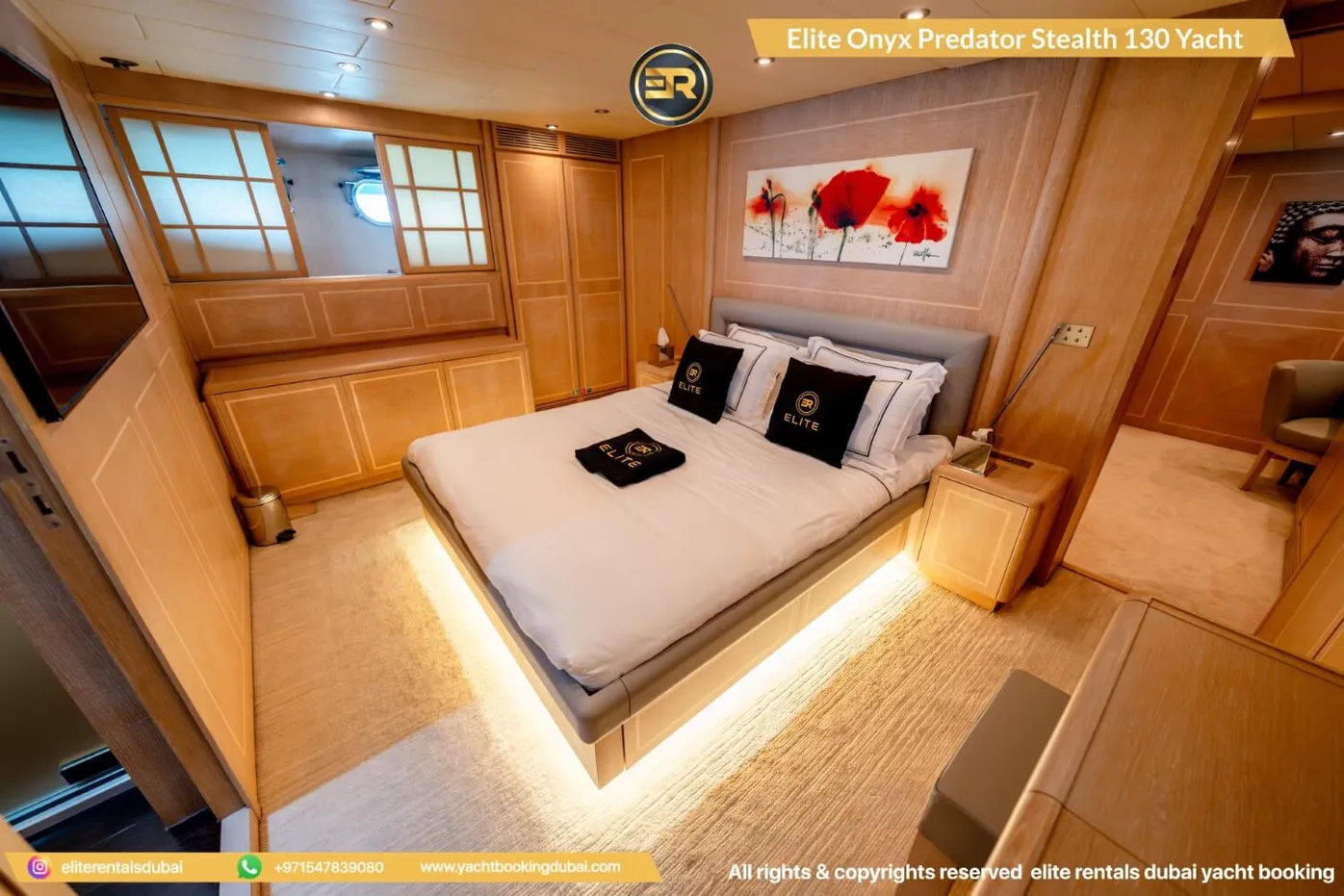 Elite Onyx Predator Stealth 130 Yacht - Thumbnail 10