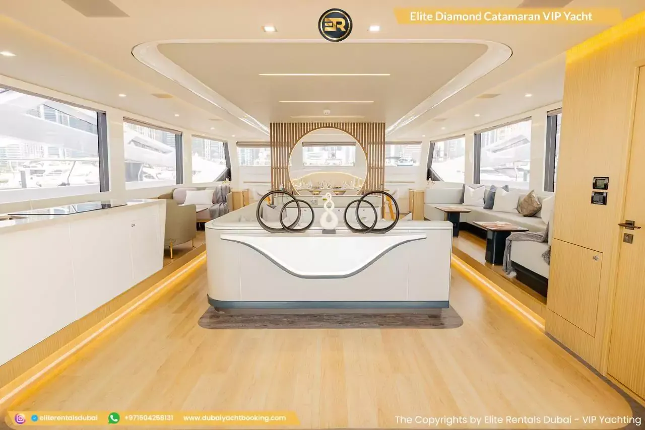 Elite Diamond Catamaran VIP Yacht - Thumbnail 9