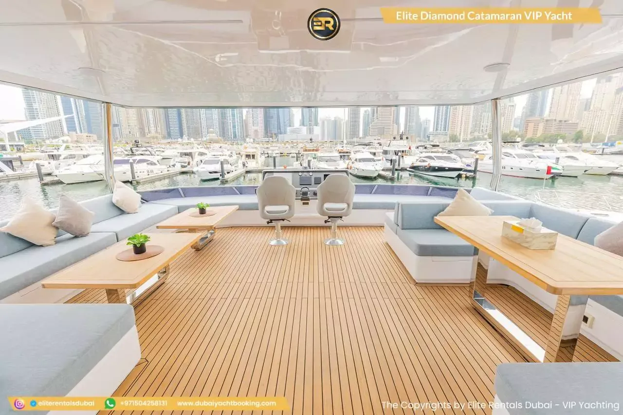 Elite Diamond Catamaran VIP Yacht - Thumbnail 11