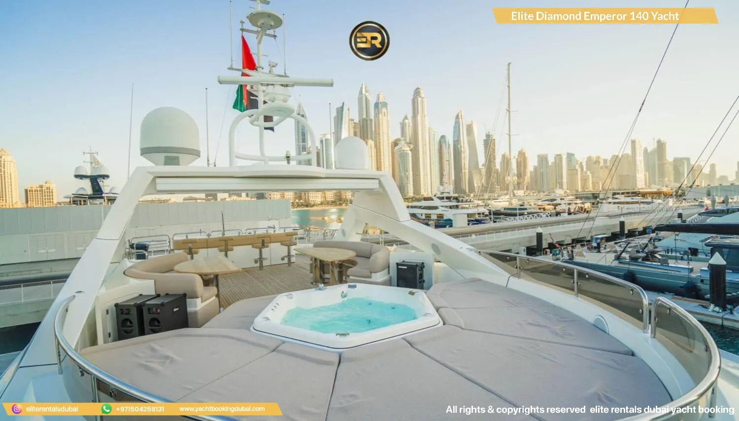 Elite Diamond Emperor 140 Yacht - Thumbnail 7
