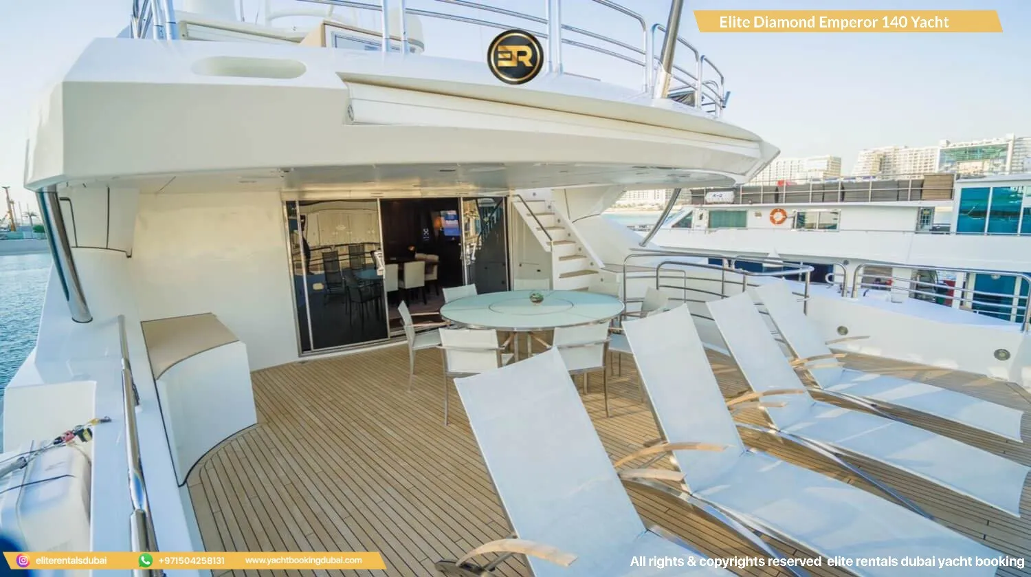 Elite Diamond Emperor 140 Yacht - Thumbnail 8