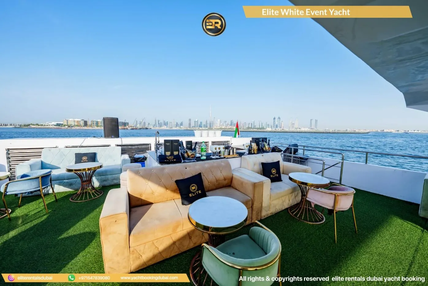 Elite White Event 120 Yacht - Thumbnail 2