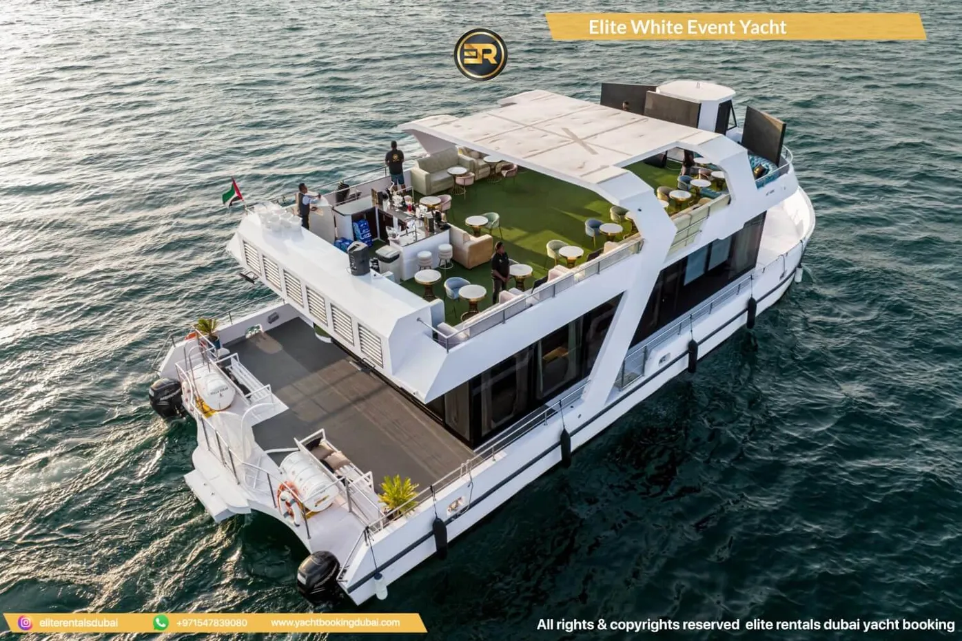 Elite White Event 120 Yacht - Thumbnail 3