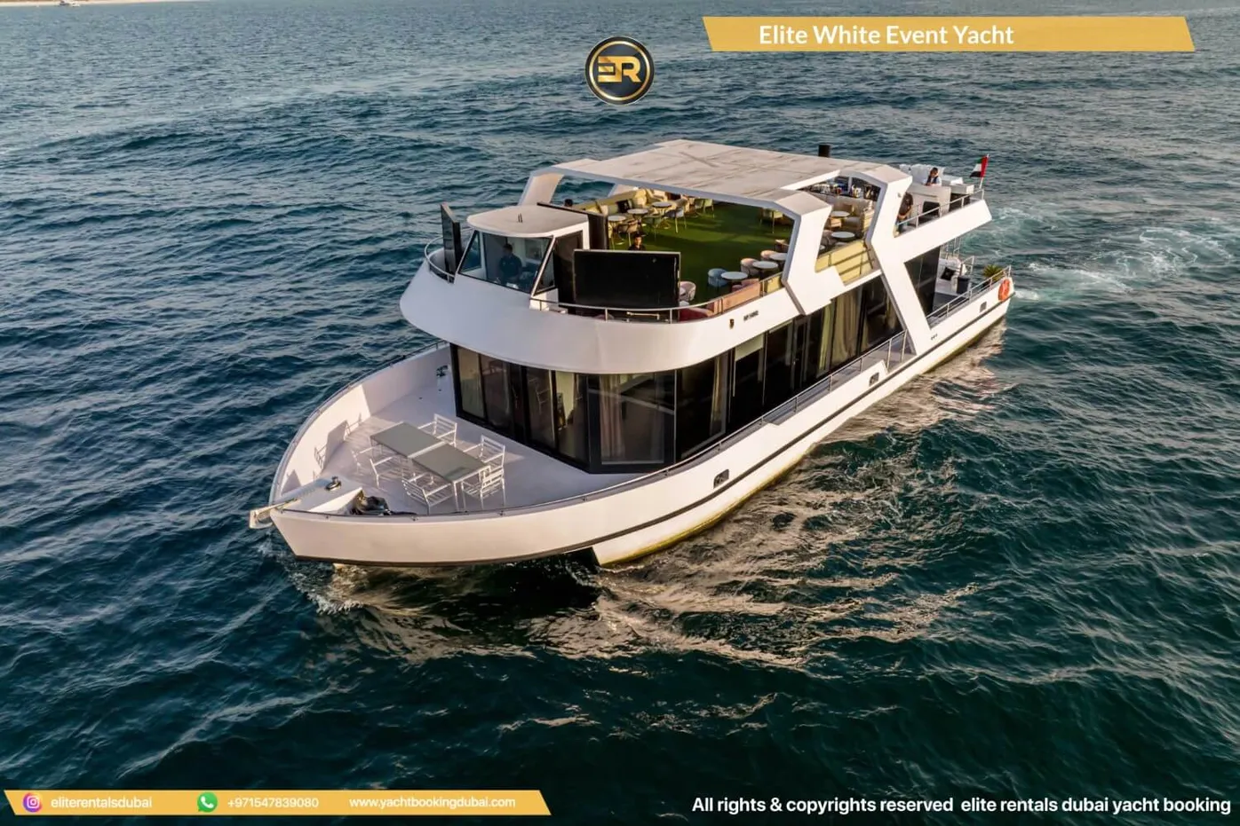 Elite White Event 120 Yacht - Thumbnail 4