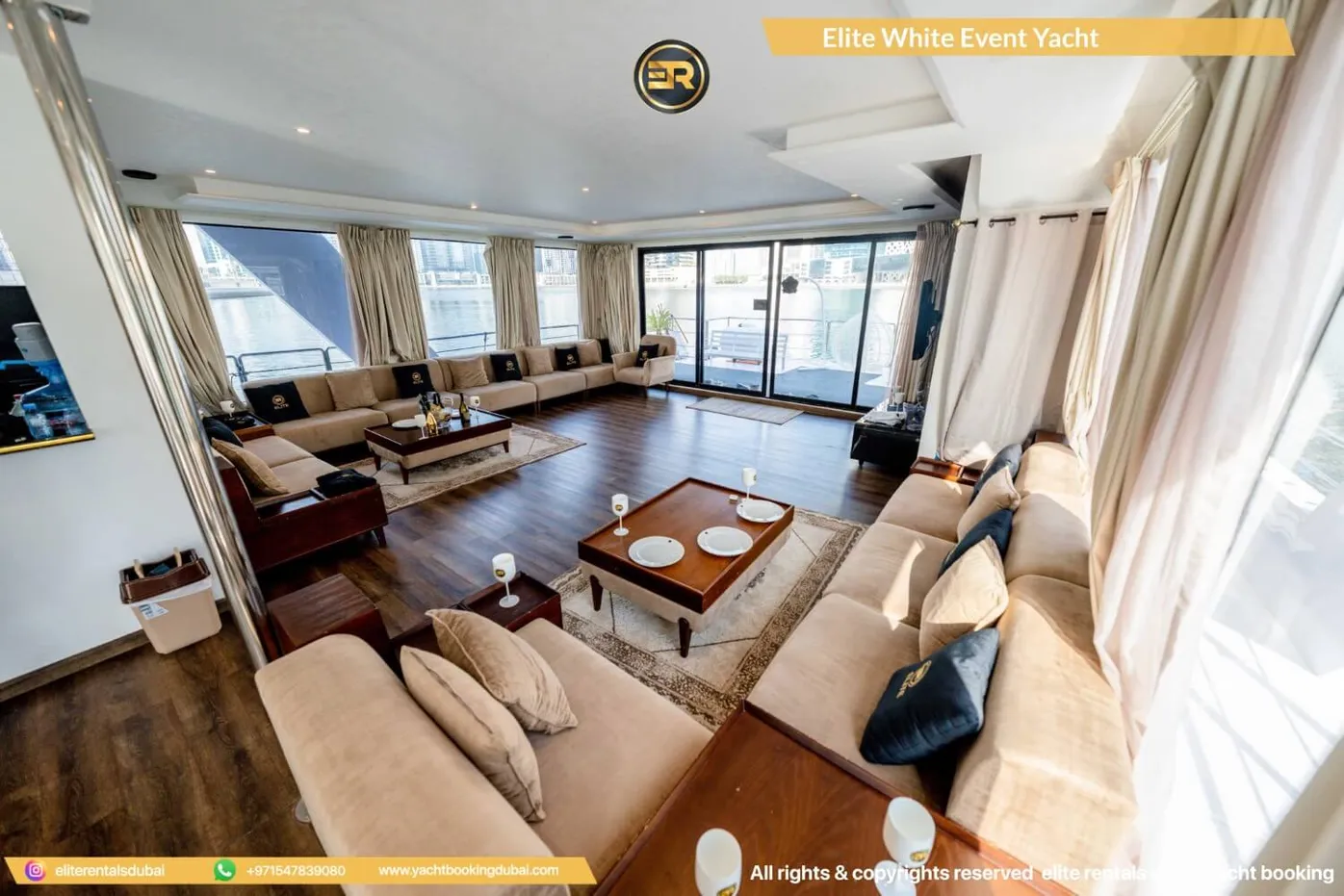 Elite White Event 120 Yacht - Thumbnail 5