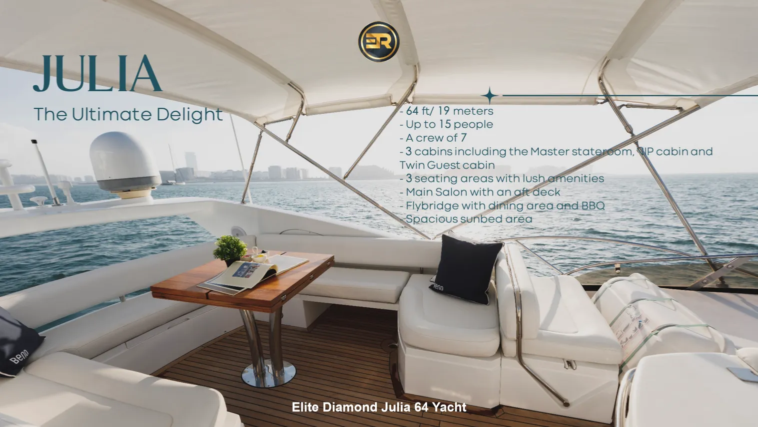 Elite Diamond Julia 64 Yacht - Thumbnail 3