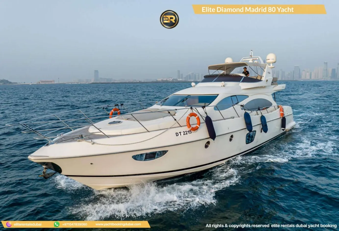 Elite Diamond Madrid 80 Yacht - Thumbnail 4