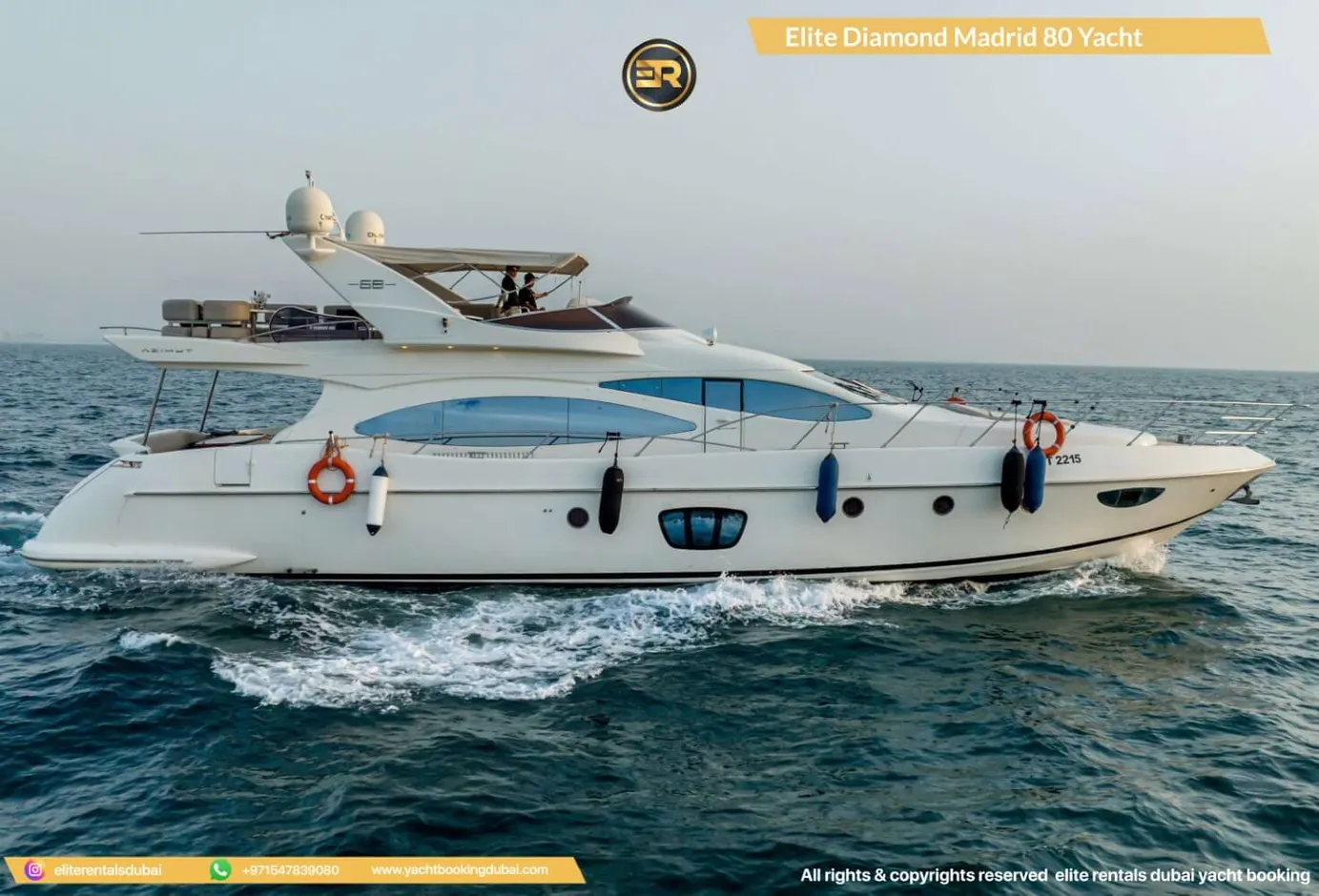 Elite Diamond Madrid 80 Yacht - Thumbnail 10