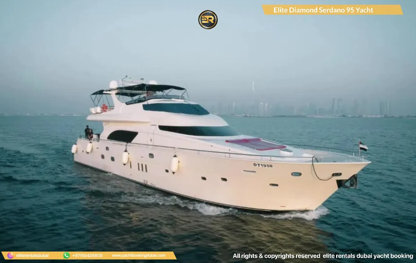 Elite Diamond Serdano 95 Yacht - Bild 1