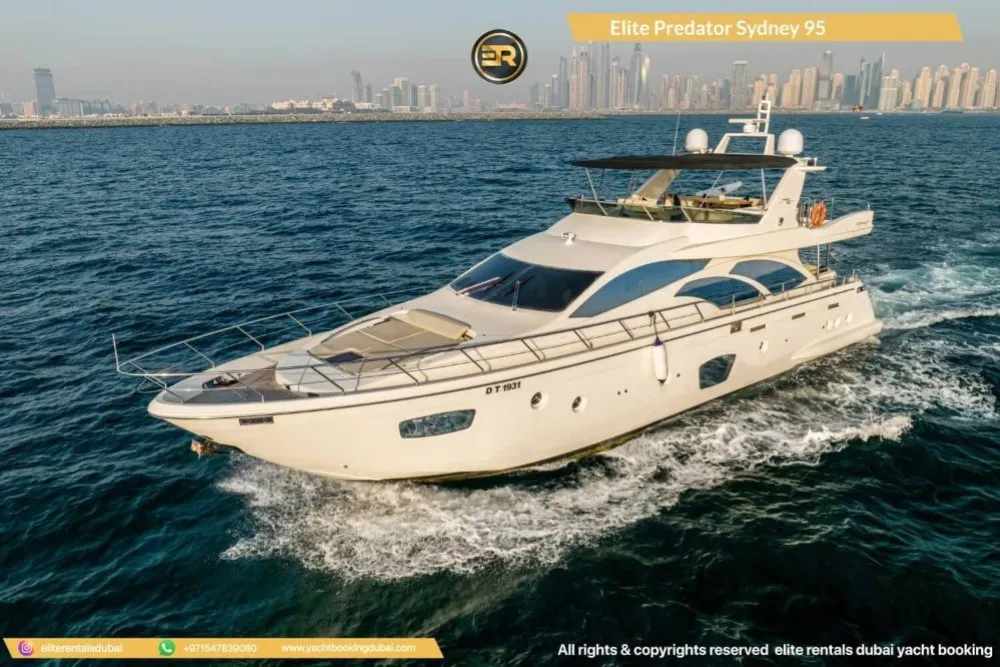 Elite Diamond Sydney 85 Yacht – Yacht mieten in Dubai, 25.9 m