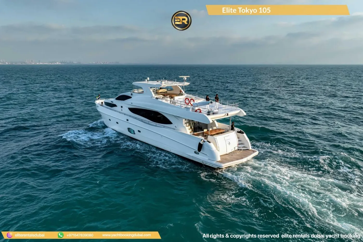 Elite Diamond Tokyo 105 Yacht - Thumbnail 3