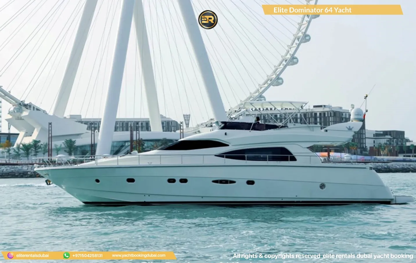 Elite Dominator 64 Yacht - Thumbnail 3