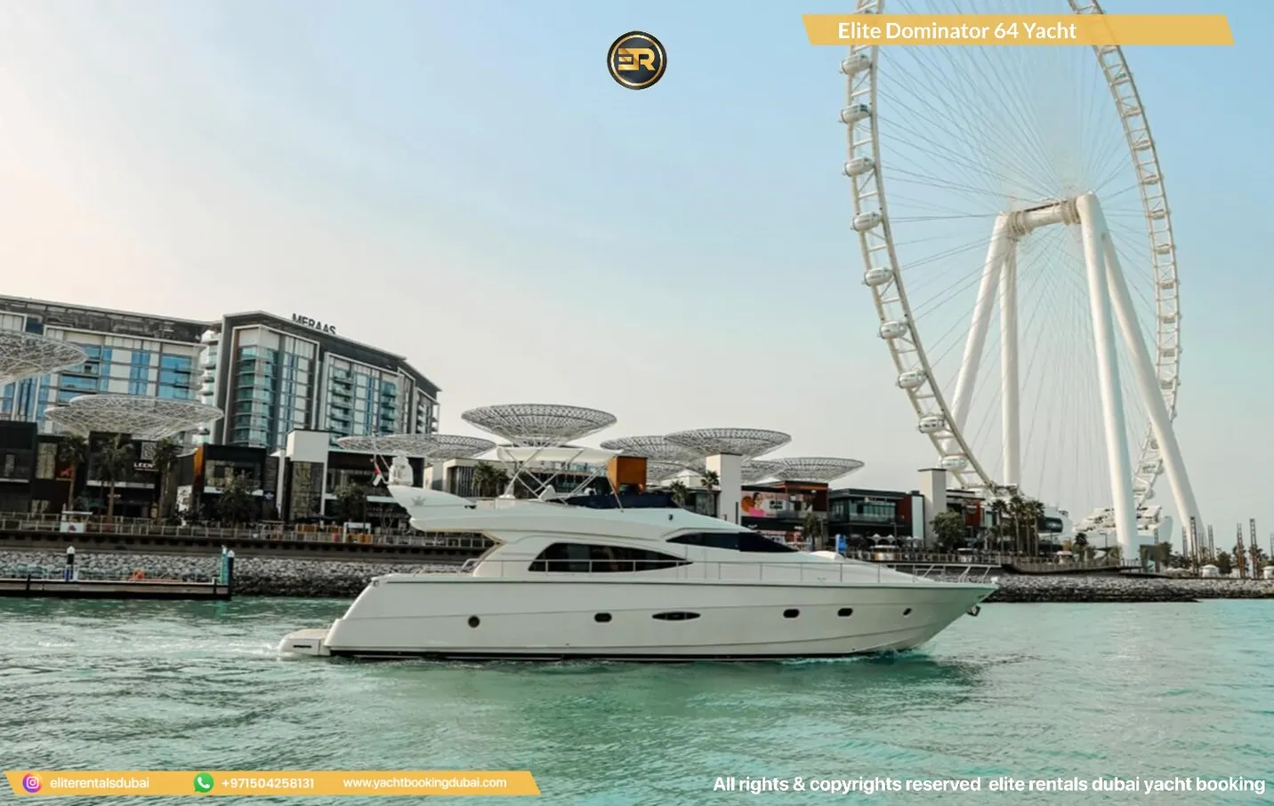 Elite Dominator 64 Yacht - Thumbnail 4