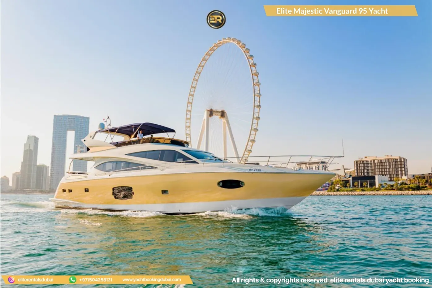 Elite Majestic Vanguard 95 Yacht - Bild 1