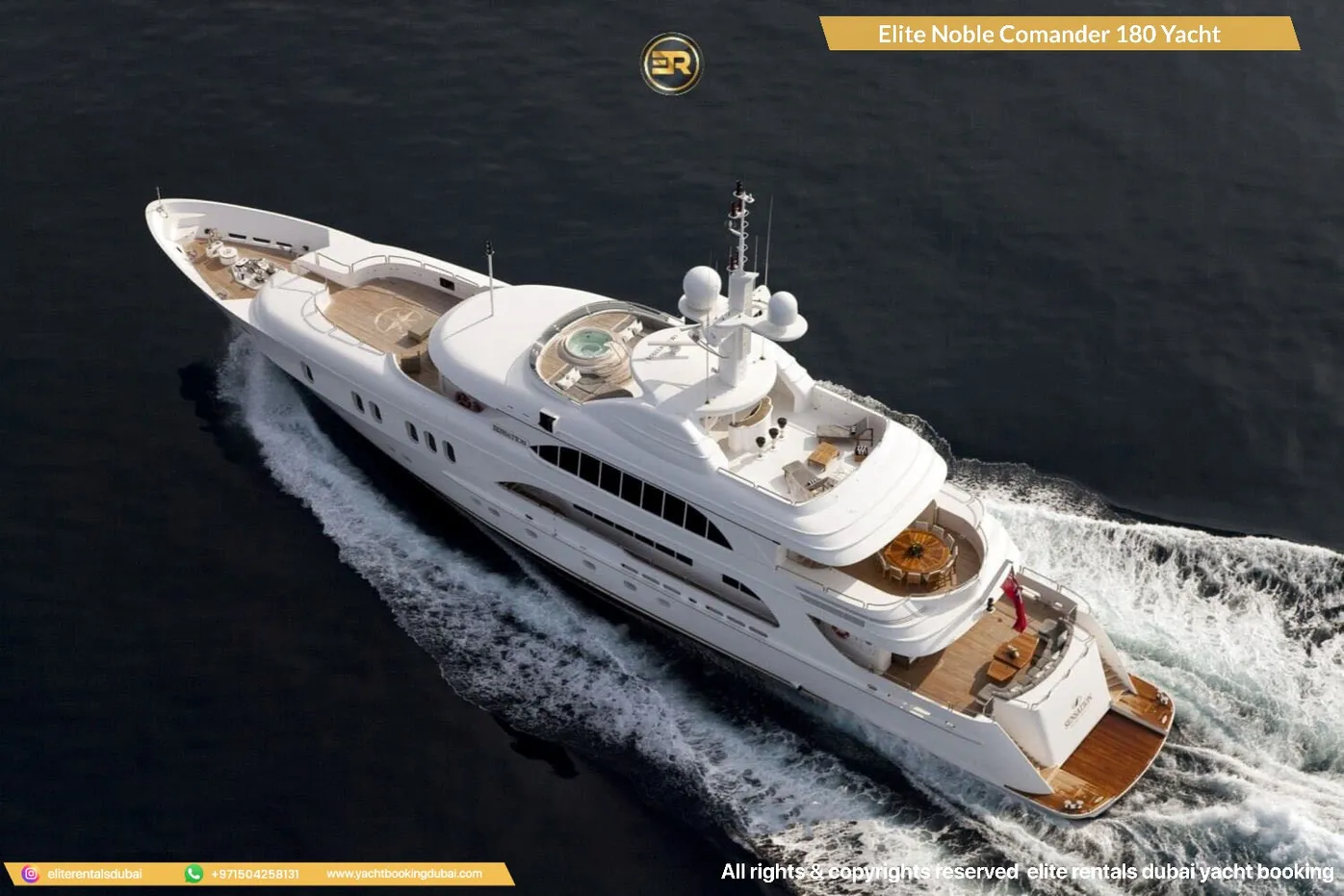 Elite Noble Commander 180 Yacht – Yacht mieten in Dubai, 54.9 m