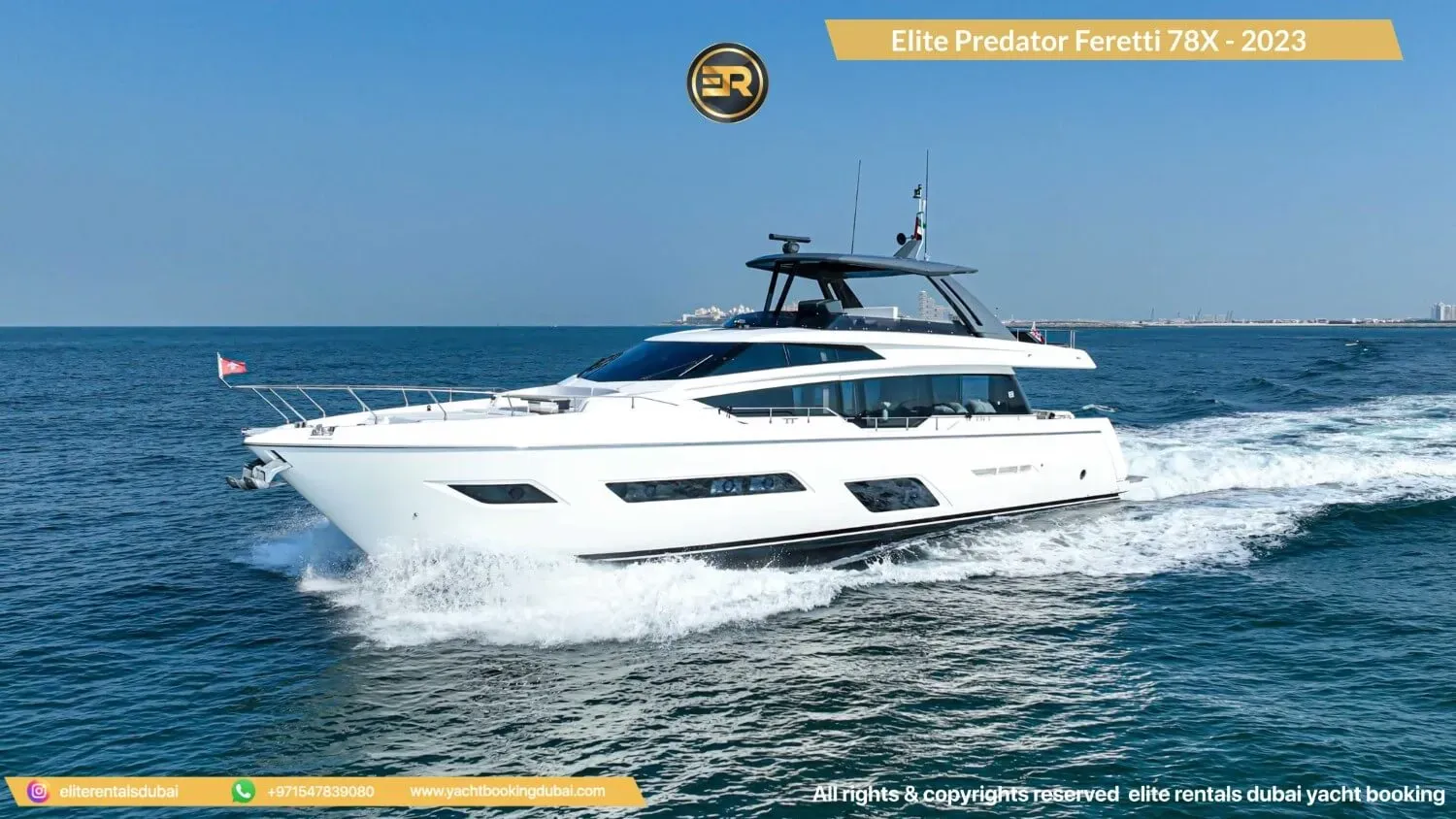 Elite Predator Yacht – Yacht mieten in Dubai