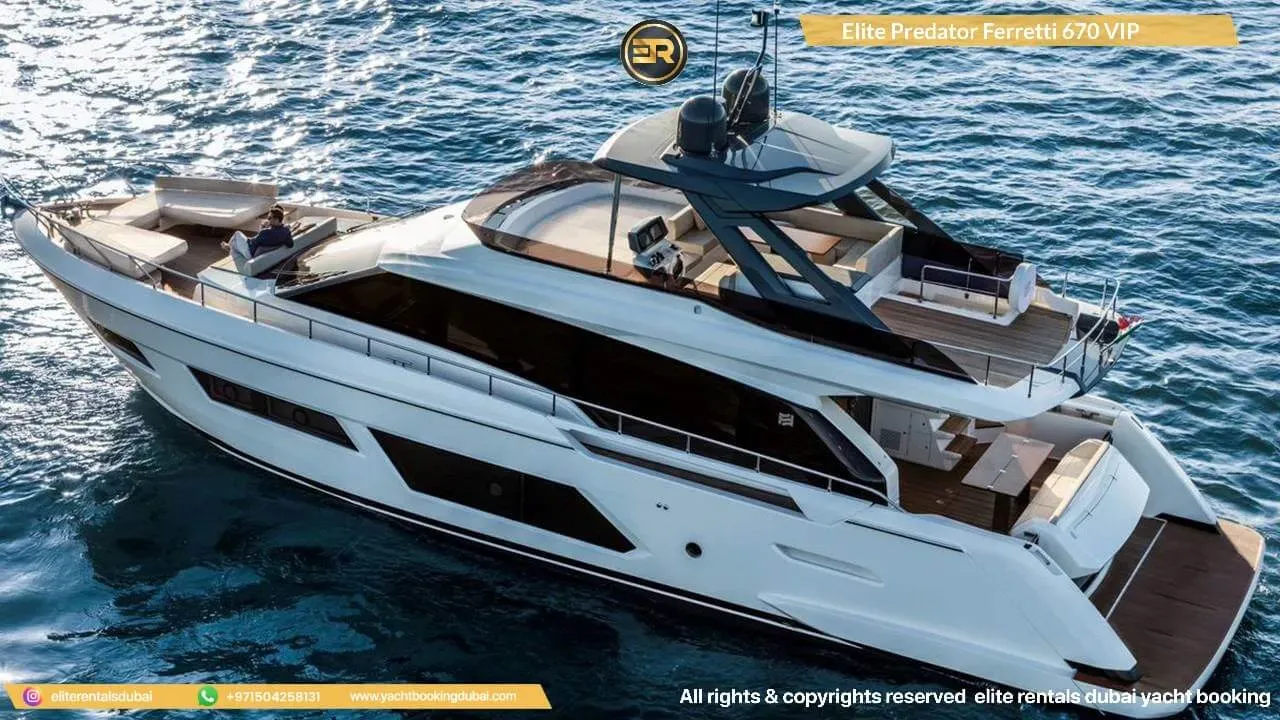 Elite Ferretti Yacht – Yacht mieten in Dubai