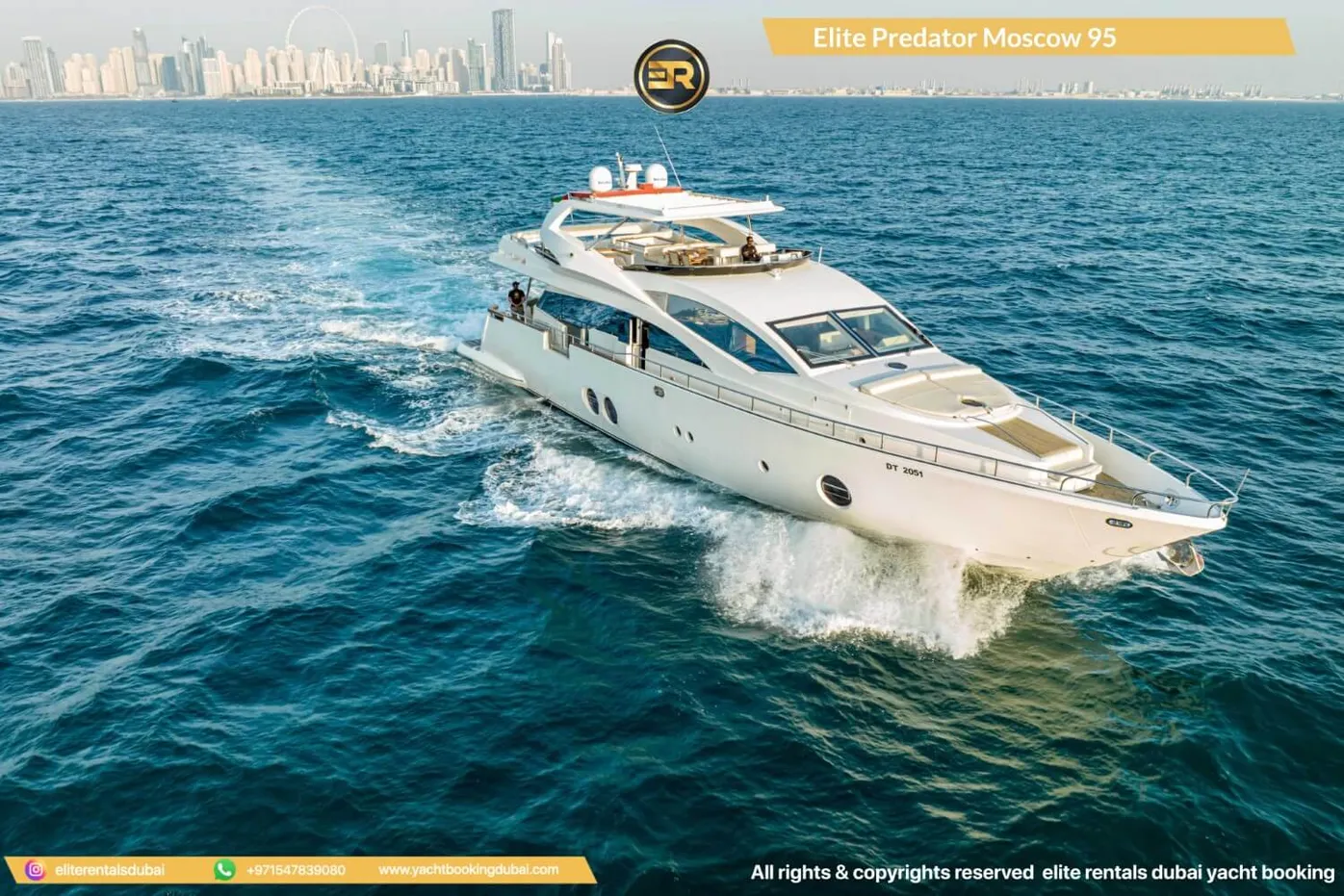 Elite Predator Moscow 95 Yacht - Bild 1