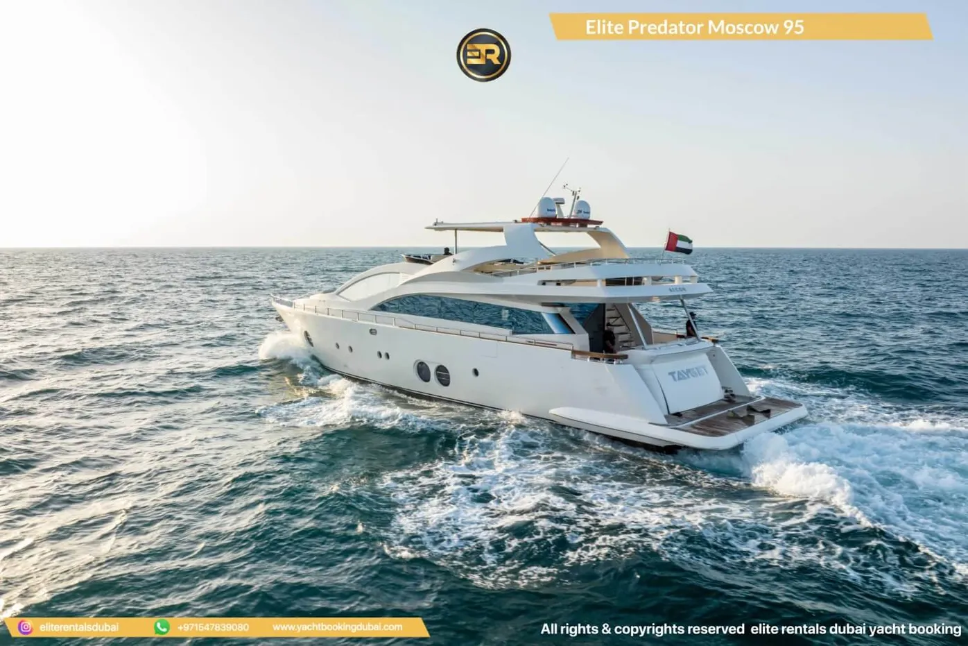 Elite Predator Moscow 95 Yacht - Thumbnail 4