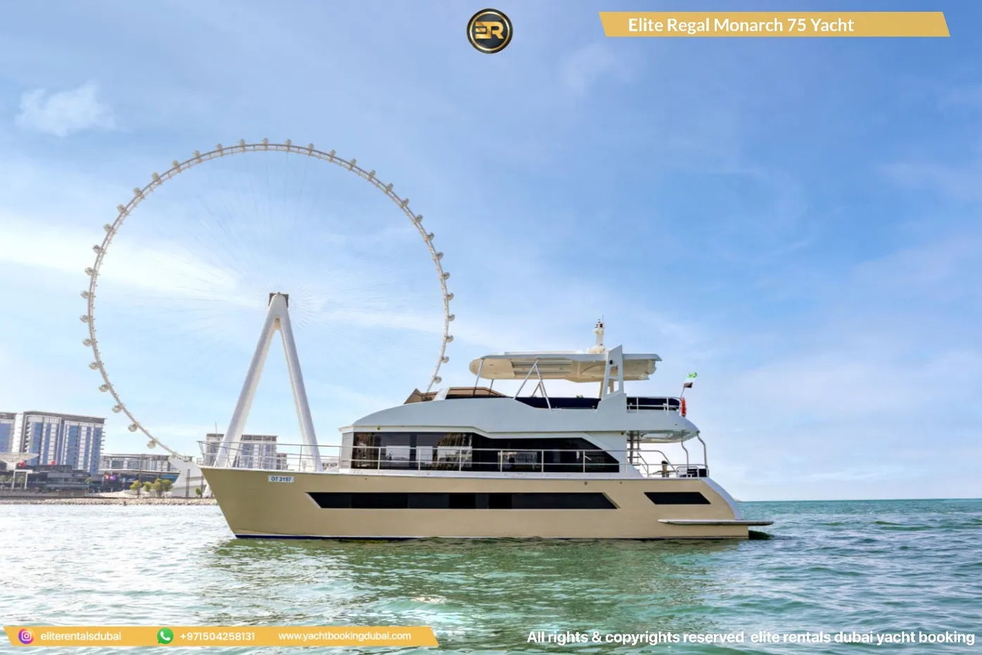 Elite Regal Monarch 75 Yacht - Bild 1