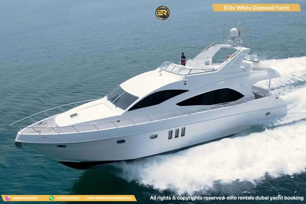 Elite White Diamond Yacht – Yacht mieten in Dubai
