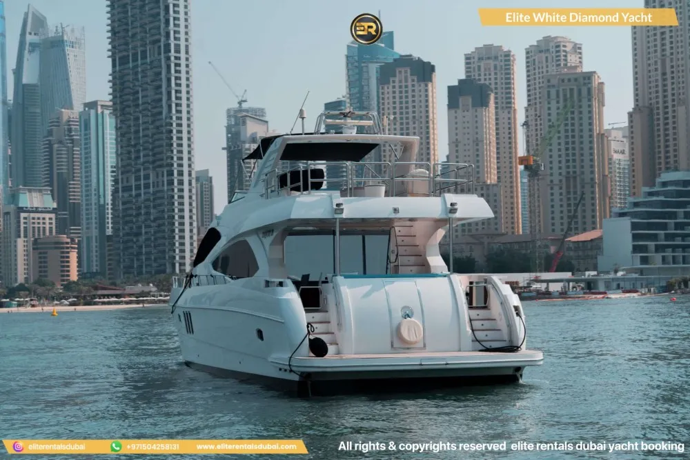 Elite White Diamond Yacht - Thumbnail 4