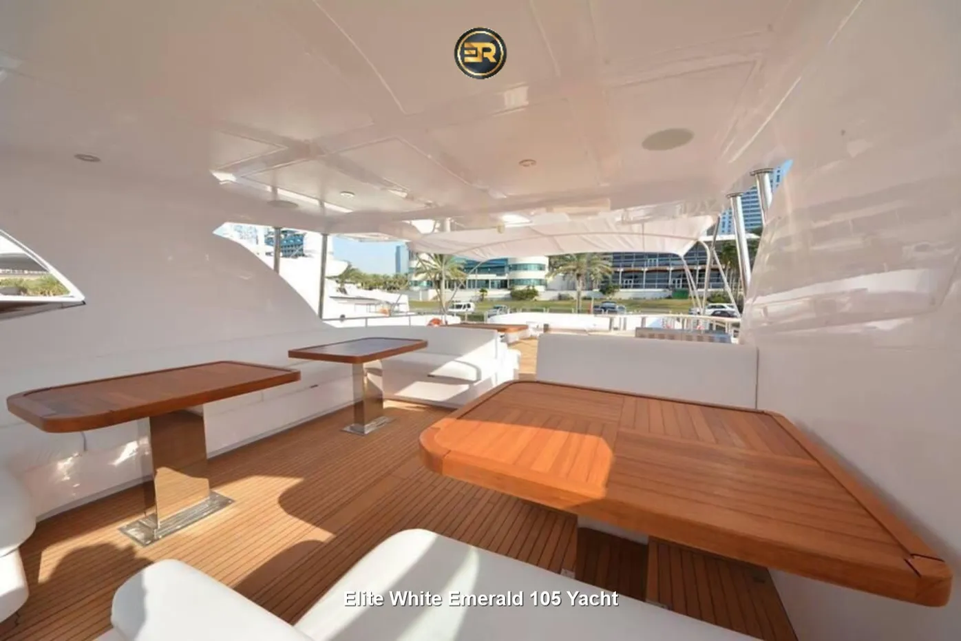 Elite White Emerald 105 Yacht - Thumbnail 6
