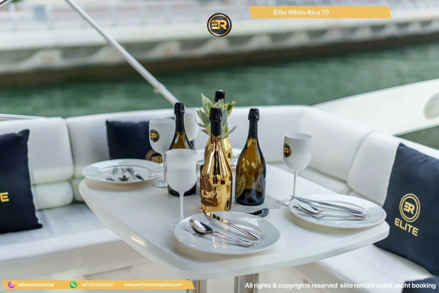 Elite White Riva 70 Yacht - Thumbnail 8