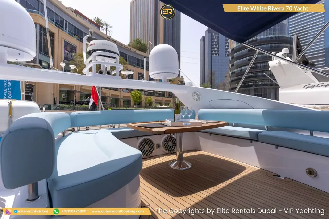 Elite White Rivera 70 Yacht - Thumbnail 4