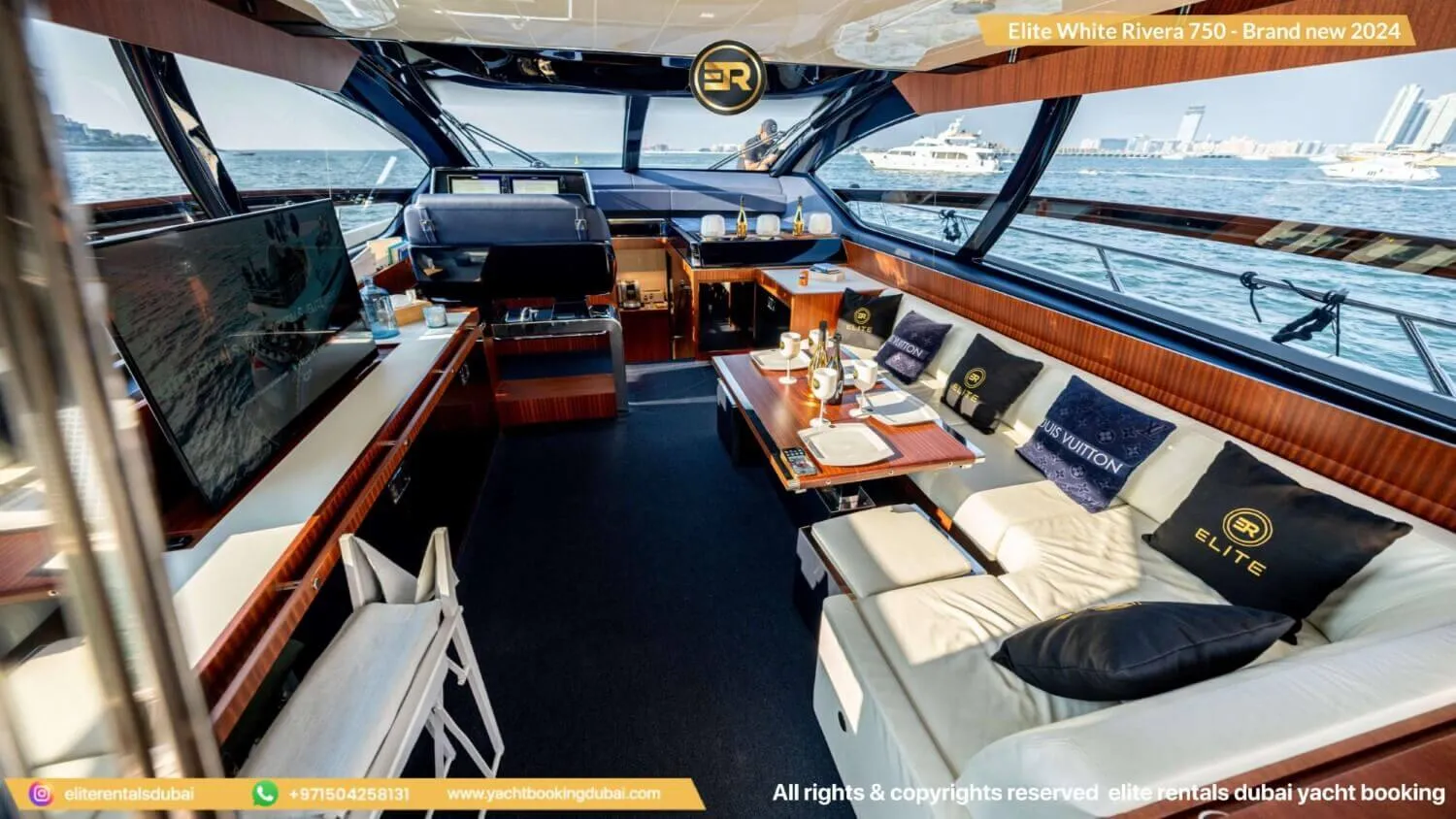 Elite White Rivera 750 Yacht - Thumbnail 4