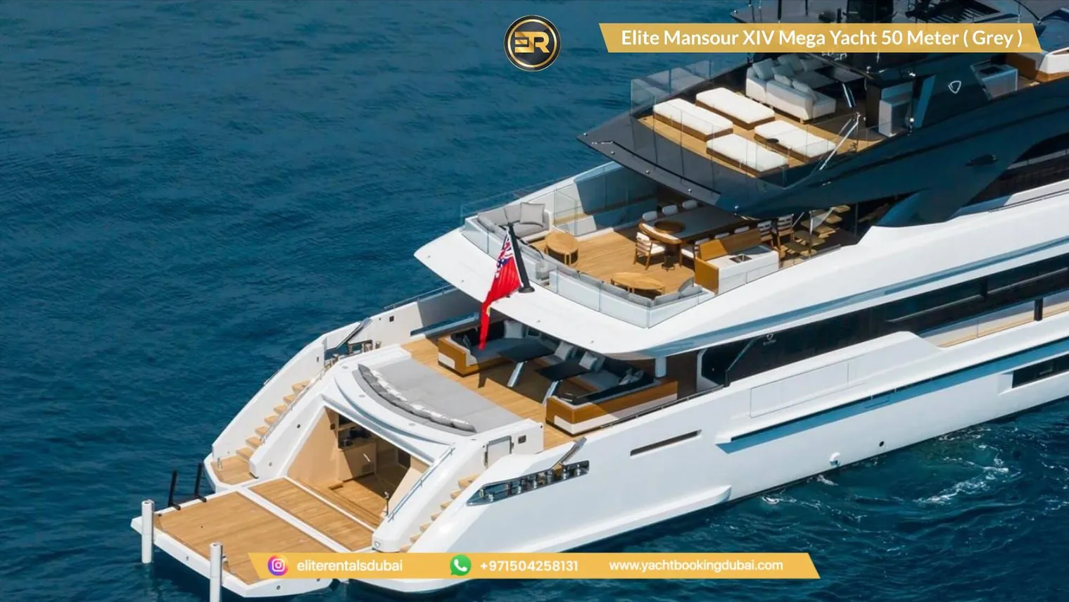 Grey Elite Mansour XIV Mega Yacht 50 Meter-15 - Thumbnail 3